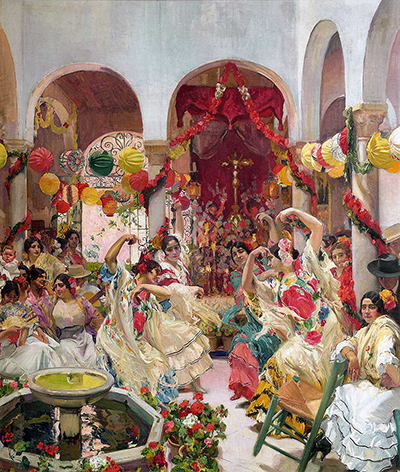 Seville, the Dance Joaquin Sorolla